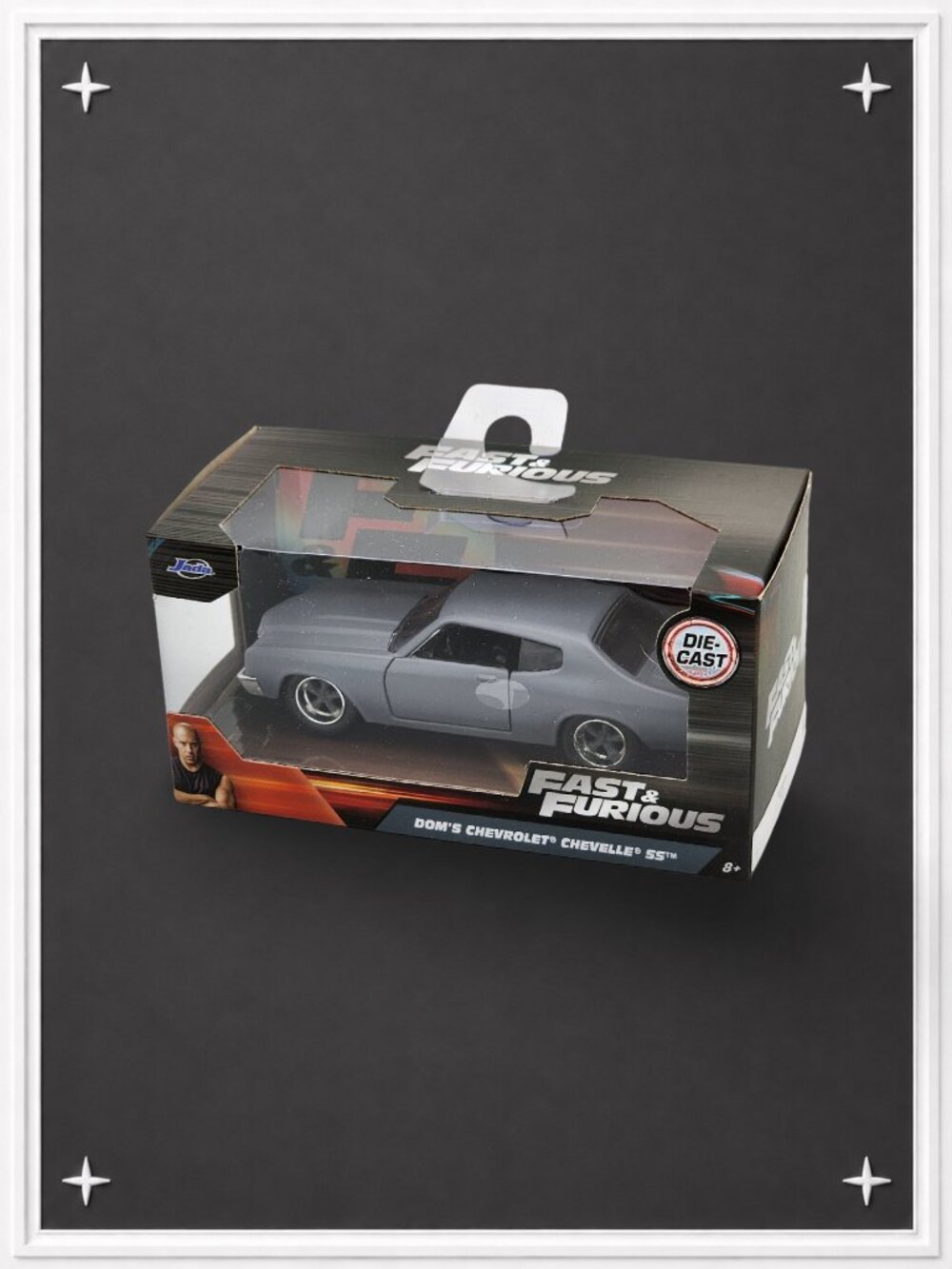 Fast & Furious Dom’s Chevrolet Chevelle SS 1:32 Diecast Car | NIB